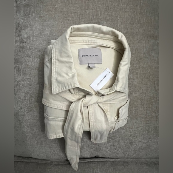 NEW Banana Republic Transition Cream Andi Moleskin
Long Sleeve Flight Suit. - Picture 6 of 6